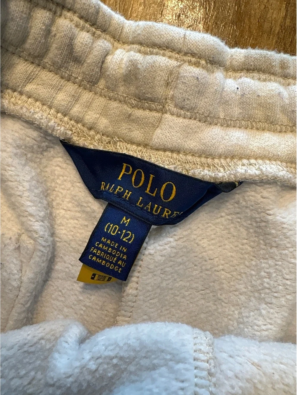 Polo Ralph Lauren Boys Size 10 12 Medium Camo pants Jogger Sweatpants winter